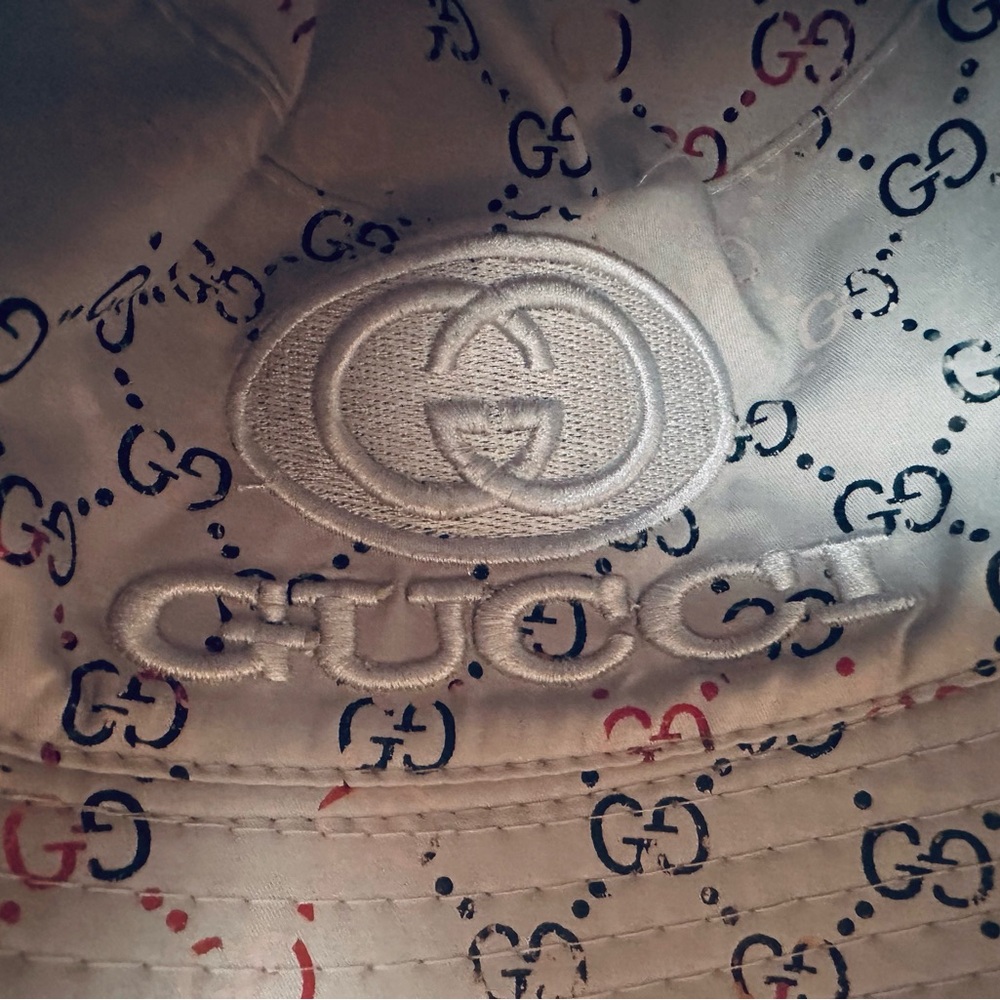 You Gotta Regatta Light Blue Gucci Summer Unisex Bucket Hat Monogram - Picture 14 of 16